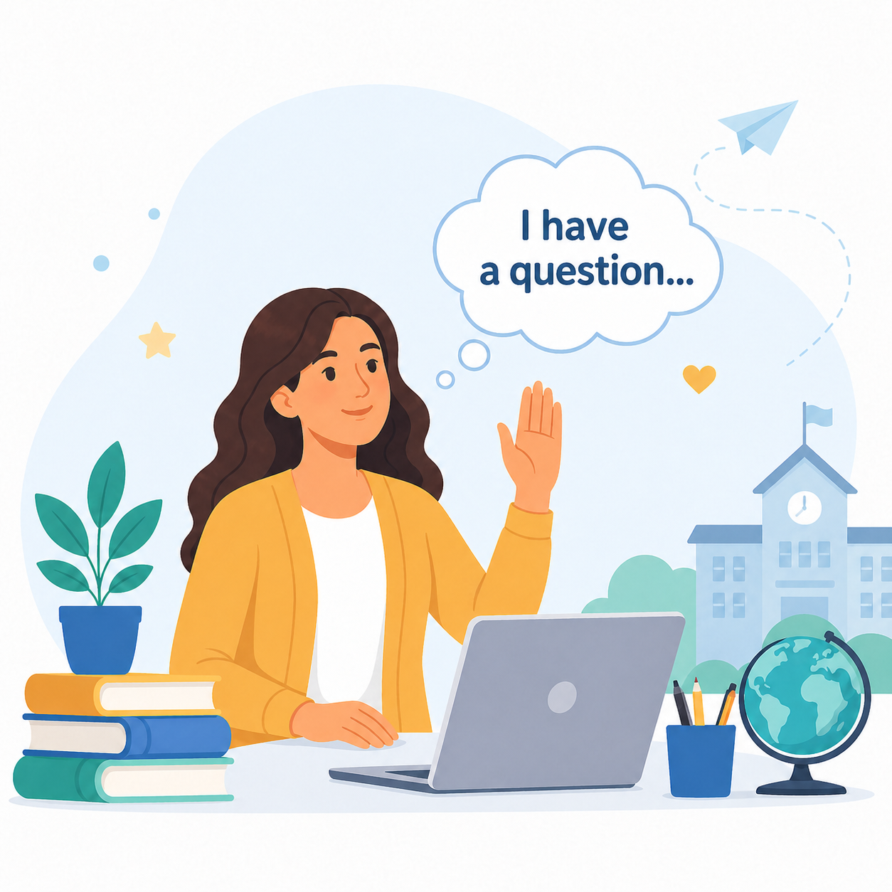 Have a question illustration